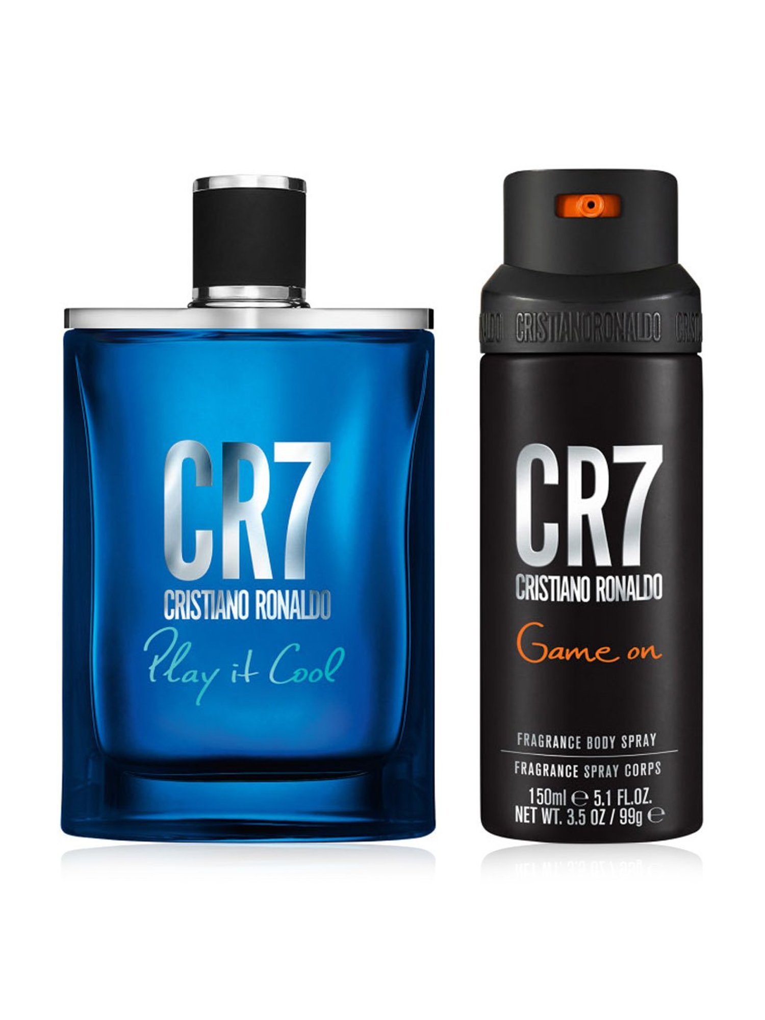 Cristiano Ronaldo CR7 Play it Cool Eau de Toilette & Game On Body Spray Set