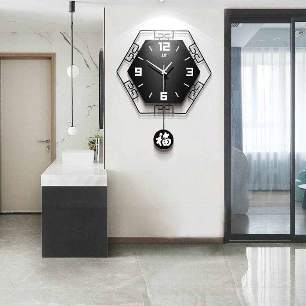 1PC Wall Clock Fashion Wall Decorative Hanging Clock Art Decor for Home Office Living Room Bedroom
