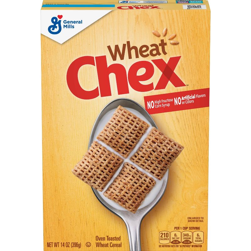 Chex Wheat Breakfast Cereal - 14oz - General Mills