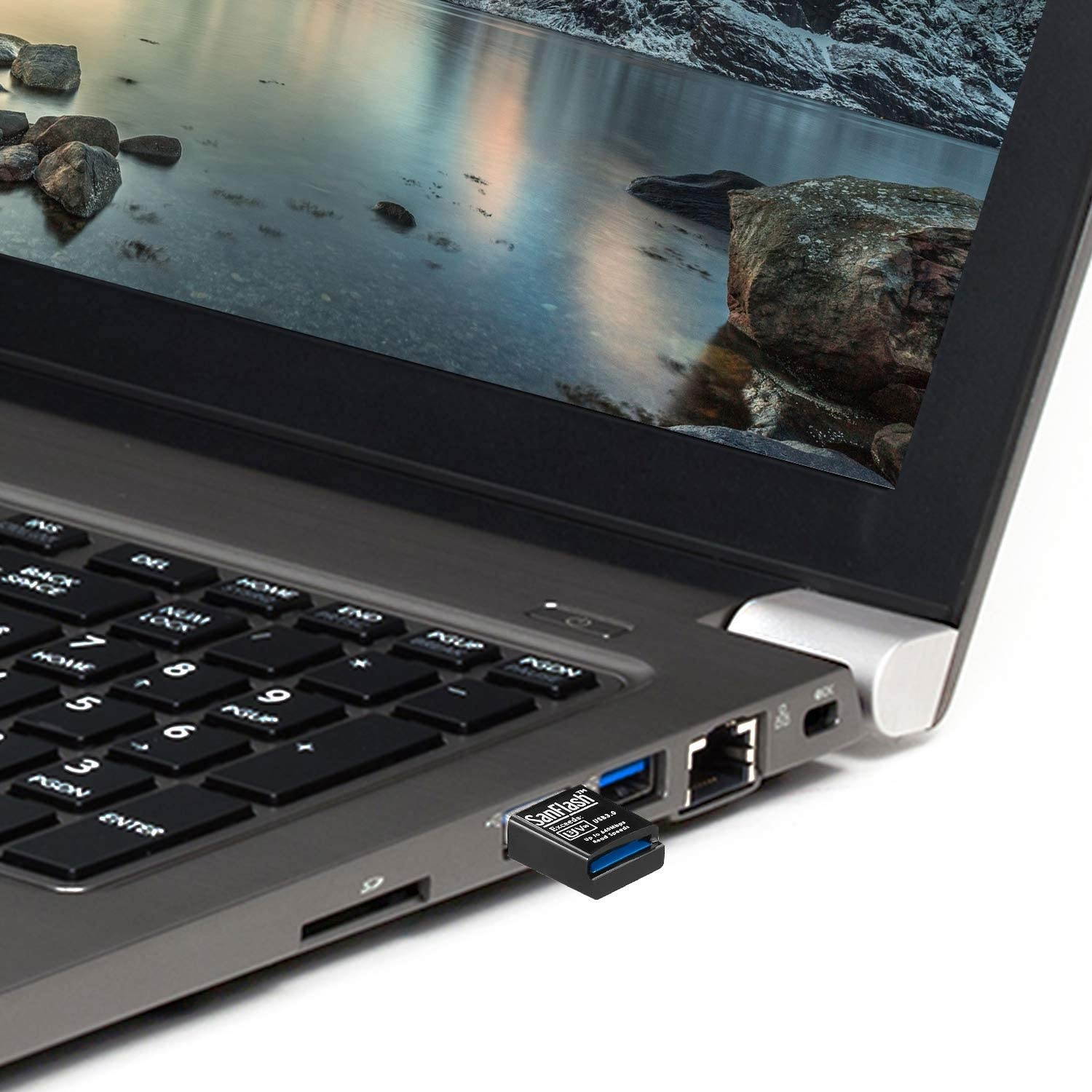 128GB Micro SDXC EVO Plus Memory Card with Adapter Works with  Galaxy Note 10+ Cell Phone, Note 10+ 5G Smartphone (MB-MC128HA) Bundle with 1 Everything But Stromboli SD, TF Card Reader