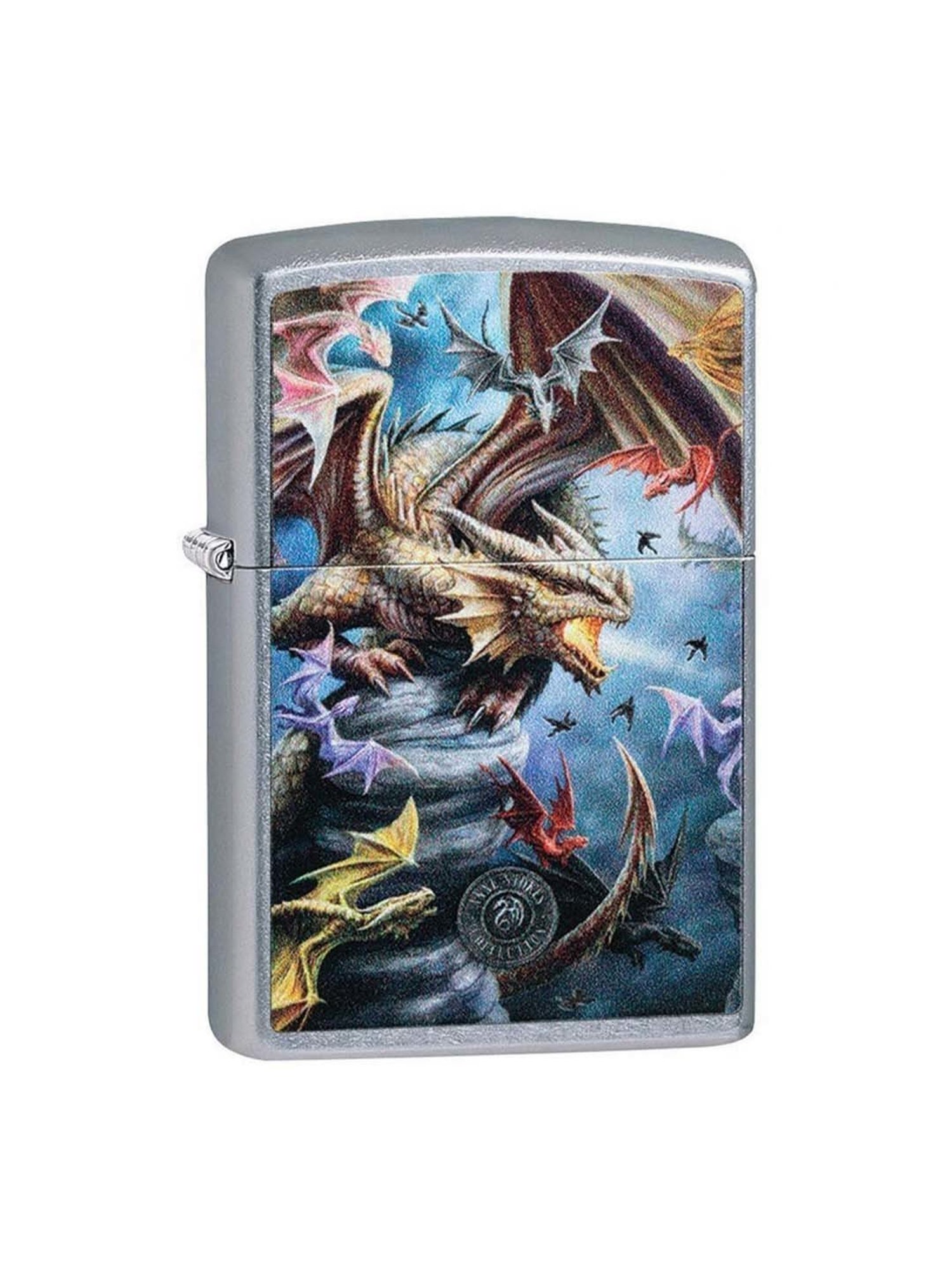 Zippo Multicolor Anne Stokes Brass Pocket Lighter