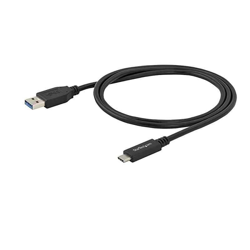 com USB to USB C Cable 1m 3 ft 5Gbps USB A to USB C USB Type C USB Cable Male to Male USB C to USB USB315AC1MBlack