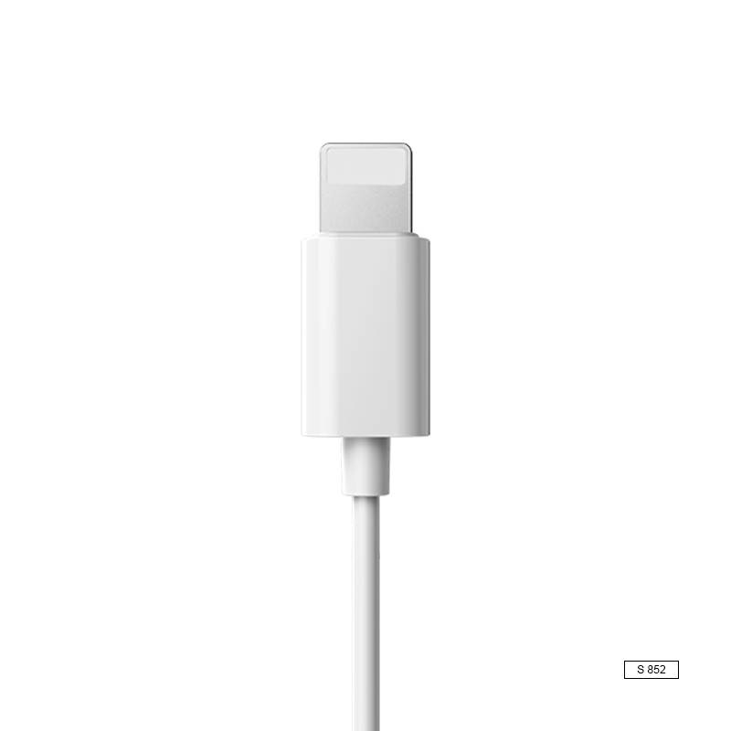 BYZ-S852M For Micro 3.5mm Interface Semi In-ear Music Earphone With Microphone With High Resolution And Bass