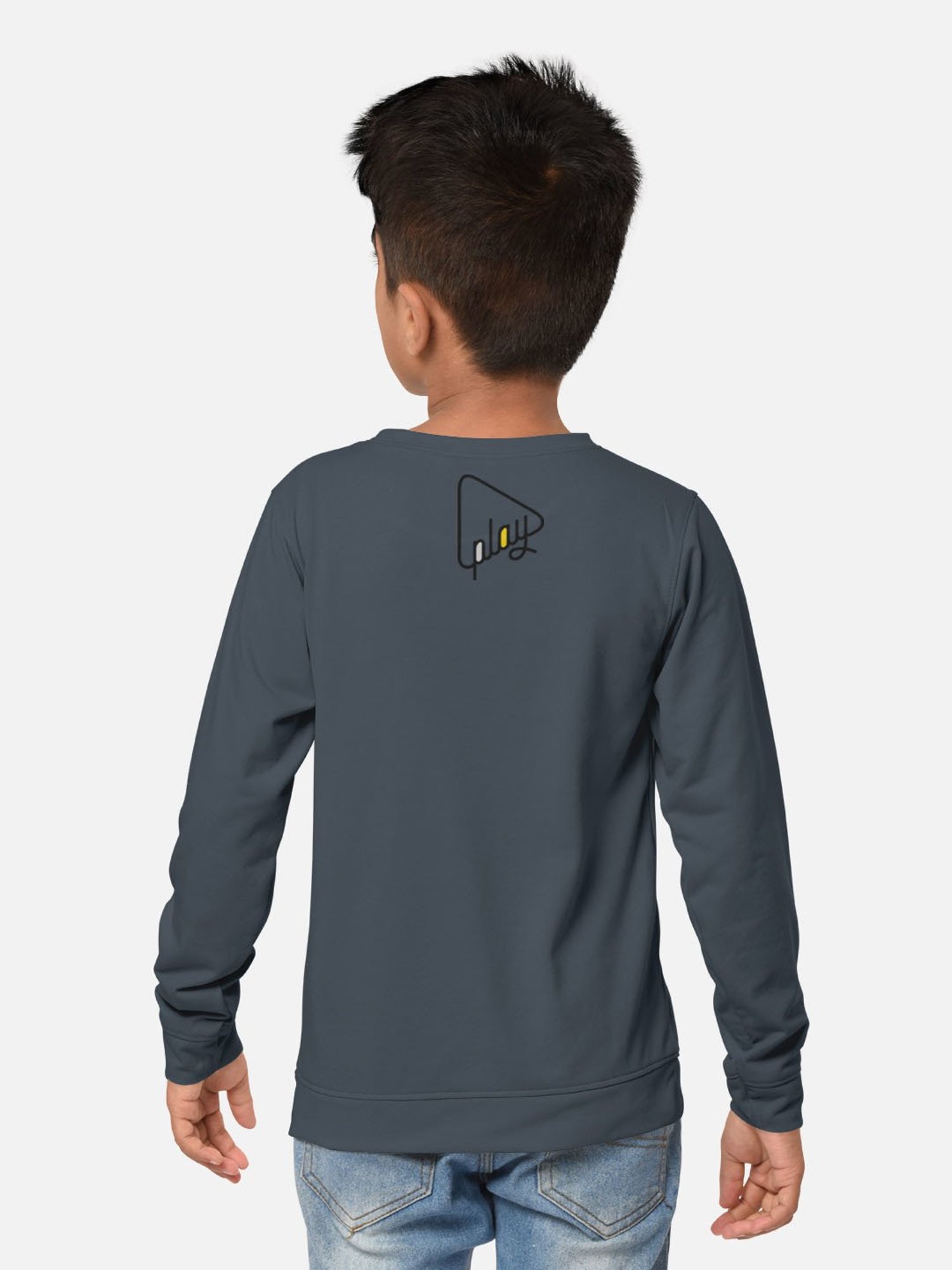 HELLCAT Dark Grey & Lilac Printed Full Sleeves T-Shirt (Pack Of 2)