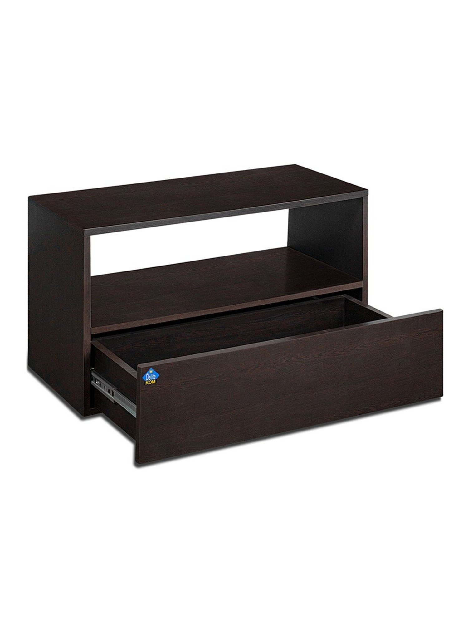 Delite Kom Blush Flowery Wenge Engineered Wood Coffee Table