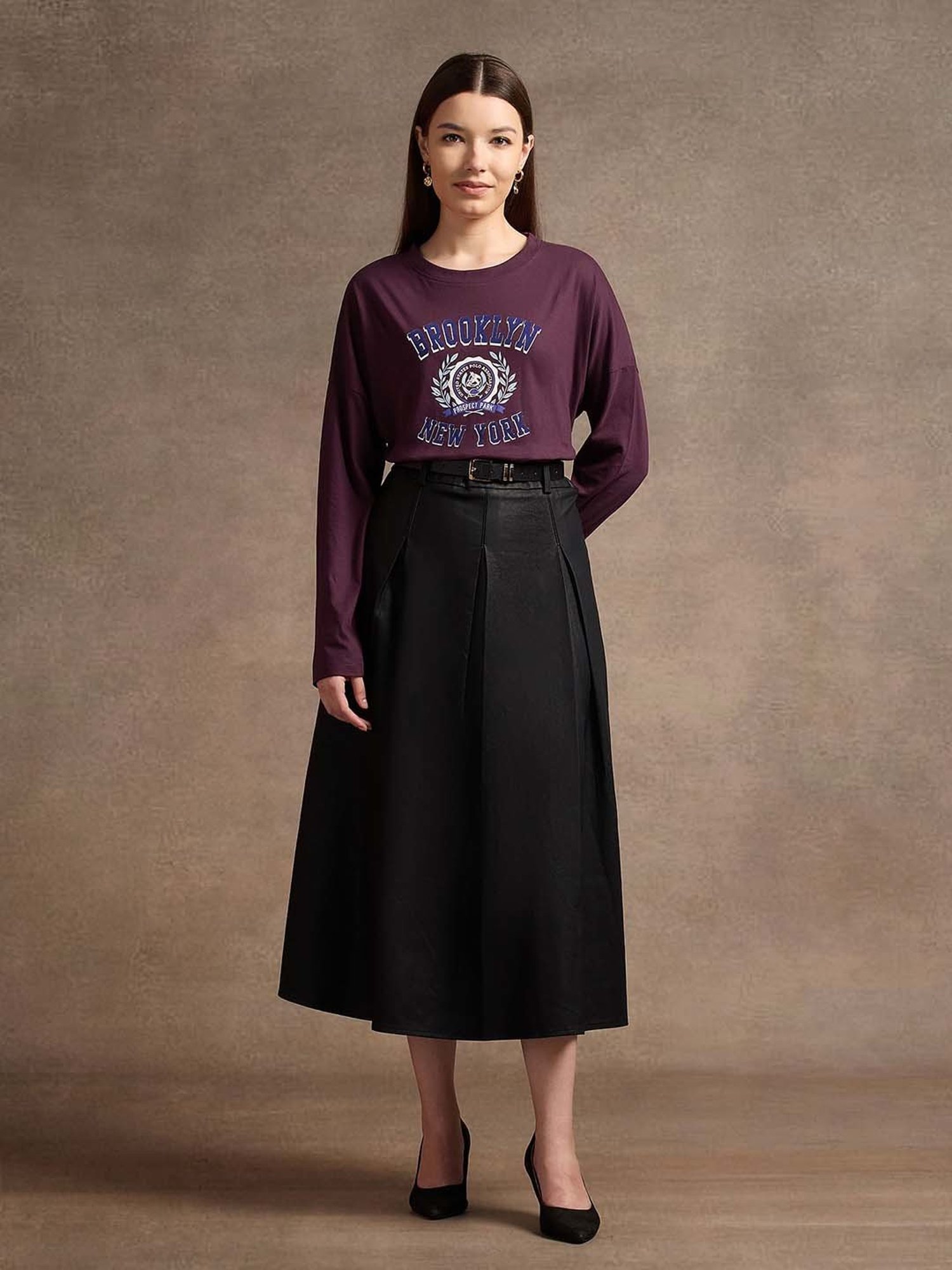 U.S. Polo Assn. Wine Graphic Print T-Shirt