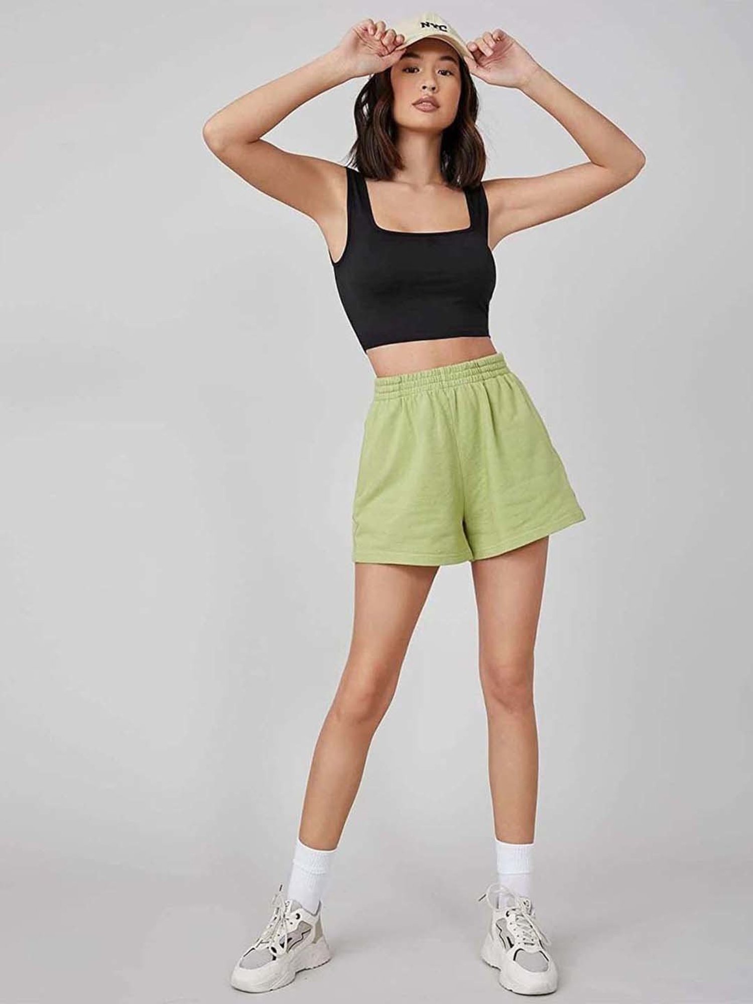 SELVIA Black Regular Fit Top