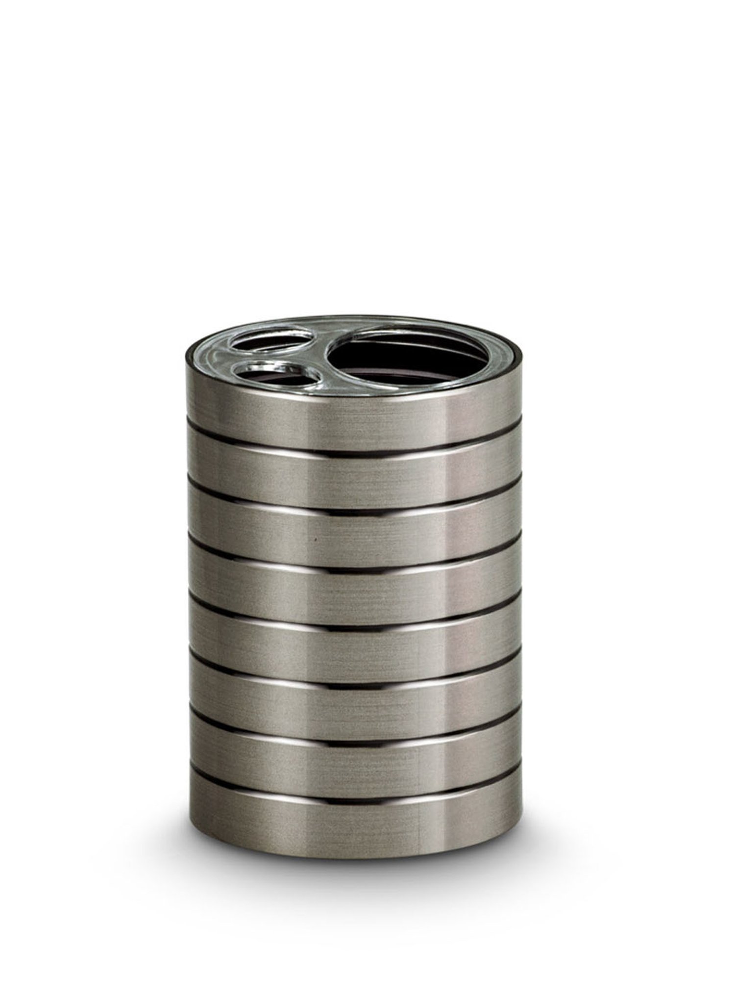 Freelance Silver Polyresin Set of 4 Bathroom Accessories