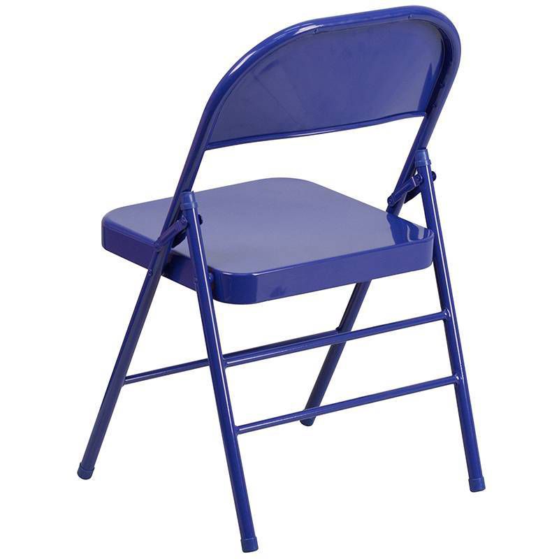 Riverstone Furniture Collection Folding Chair Cobalt Blue