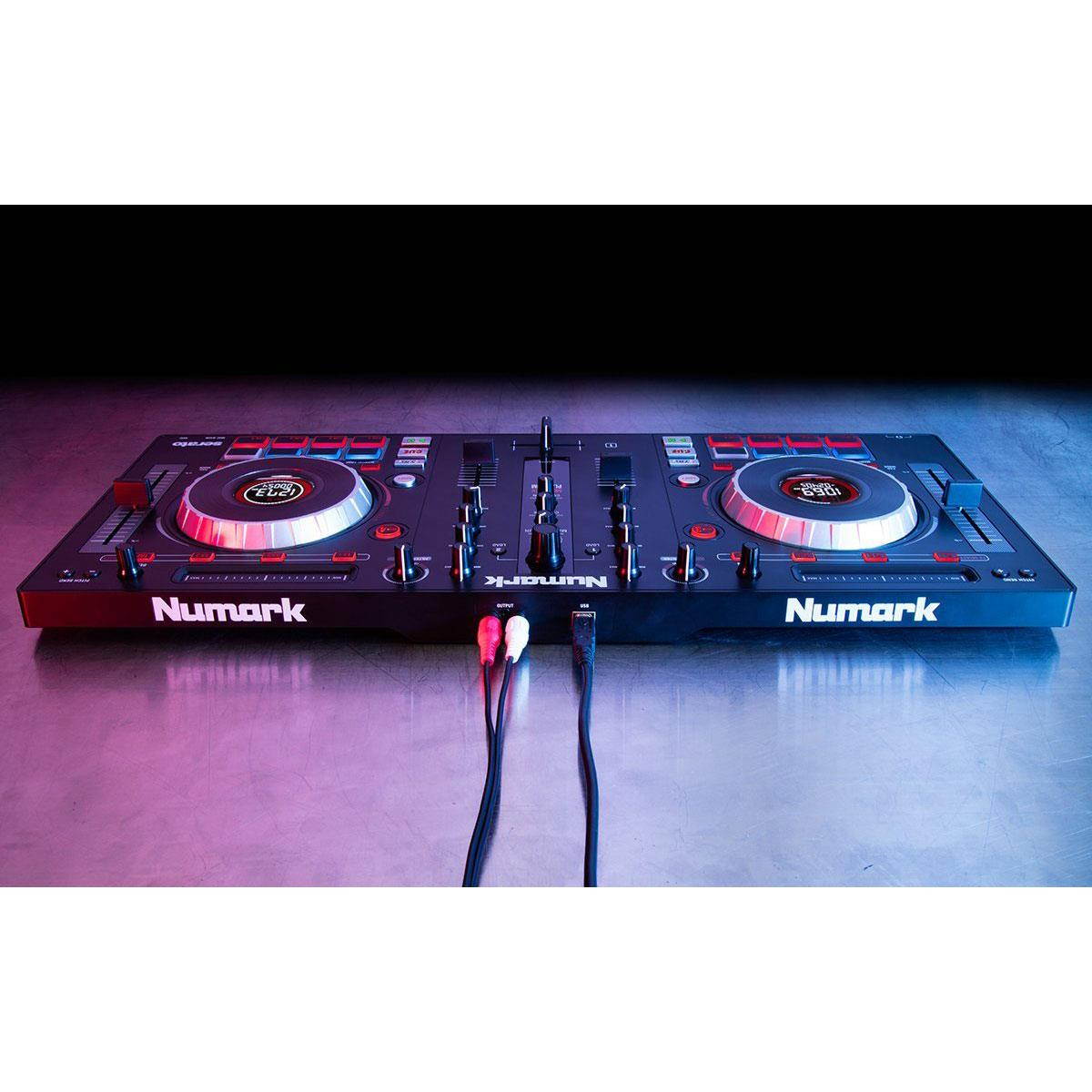 Numark Mixtrack Platinum DJ Controller With Jog Wheel Display