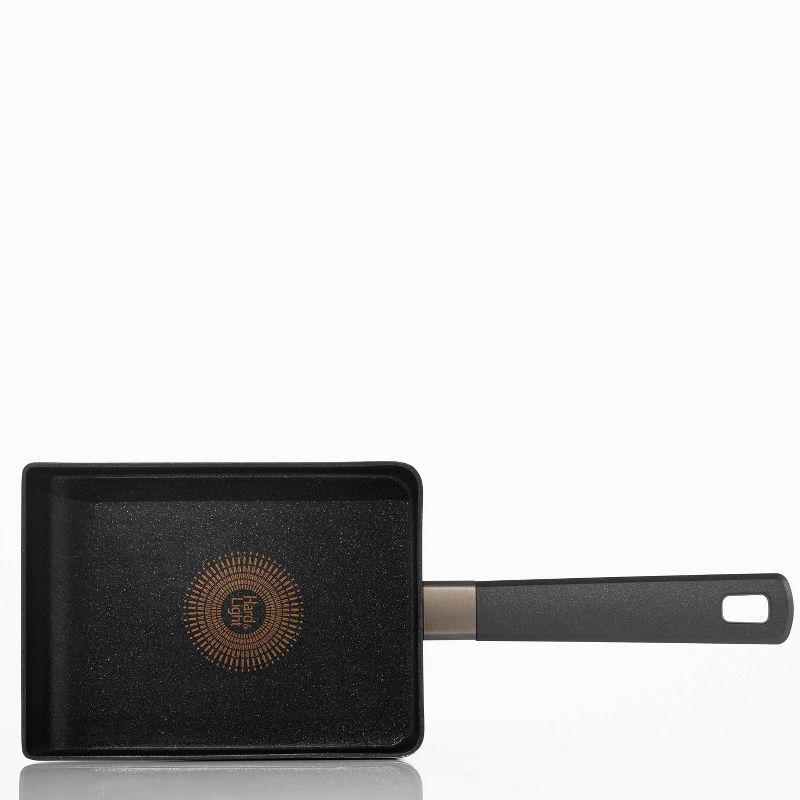 LocknLock Hard & Light 7" Square Egg Pan Black