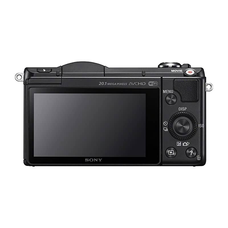 Alpha a5000 Mirrorless Digital Camera with 16-50mm OSS Lens (Black)