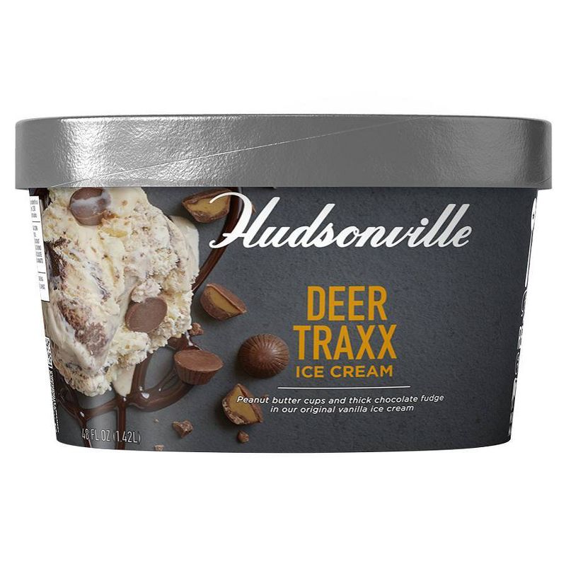 Hudsonville Creamery Deer Traxx Ice Cream - 48oz
