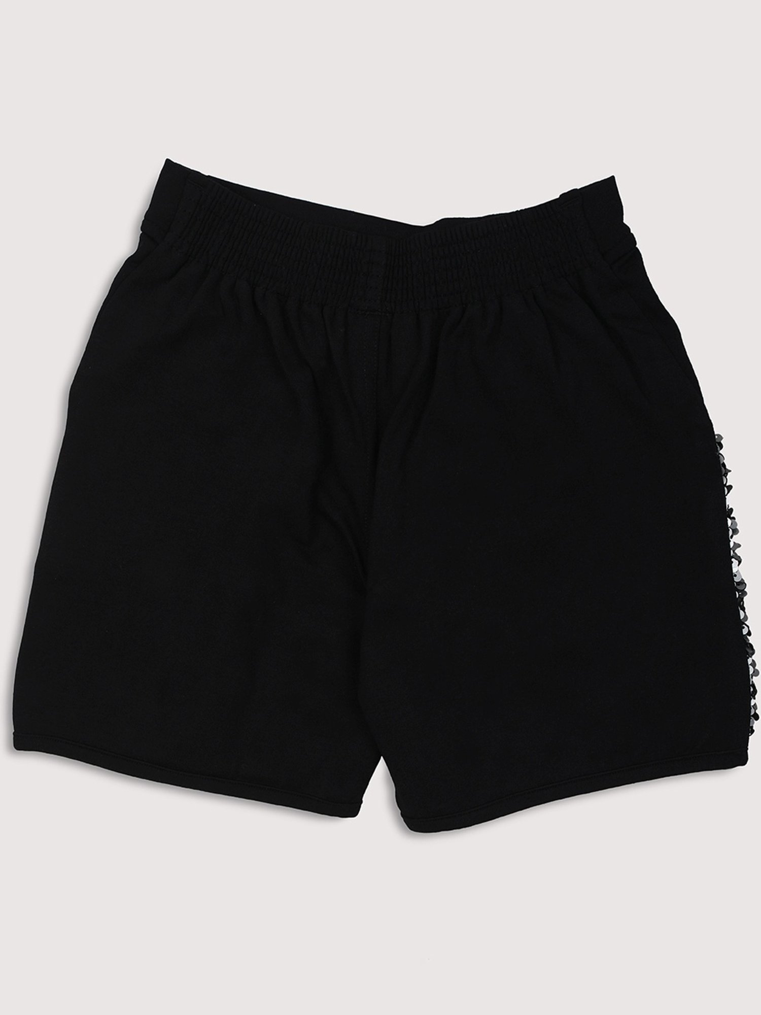 ZIAMA Kids Black Embellished Shorts