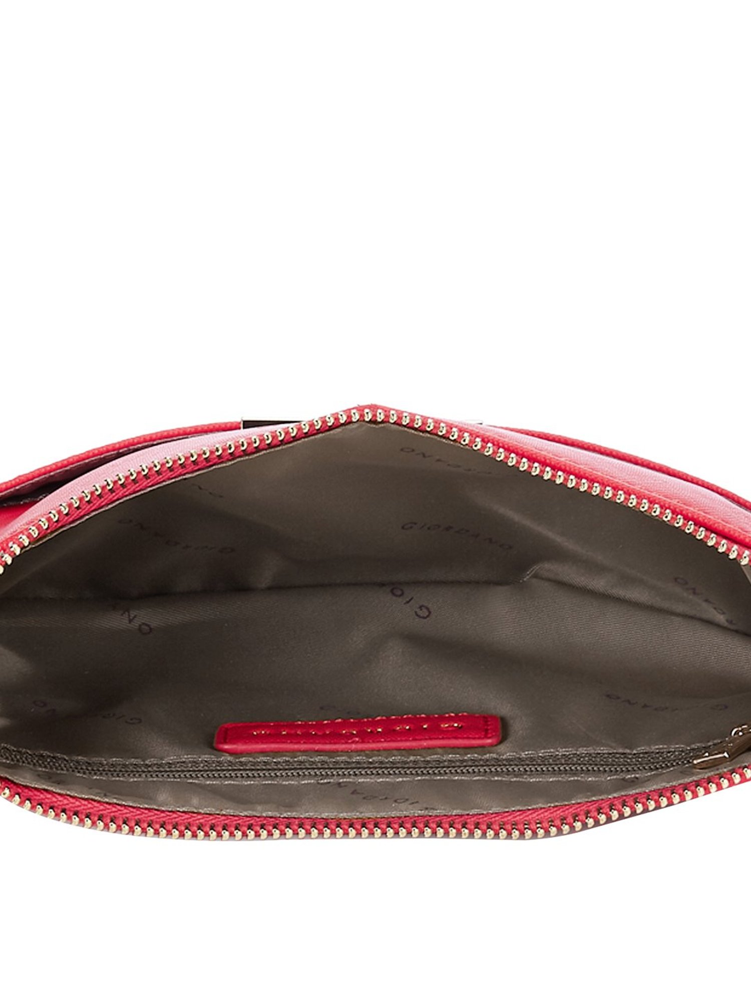 Giordano Red Solid Casual Wristlet Wallet for Women