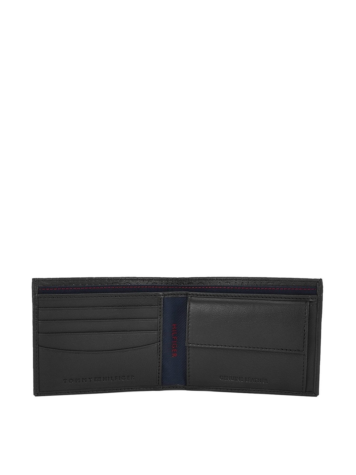 THE HOLISTIK Revival Black & Maroon Casual Leather Bi-Fold Wallet for Men
