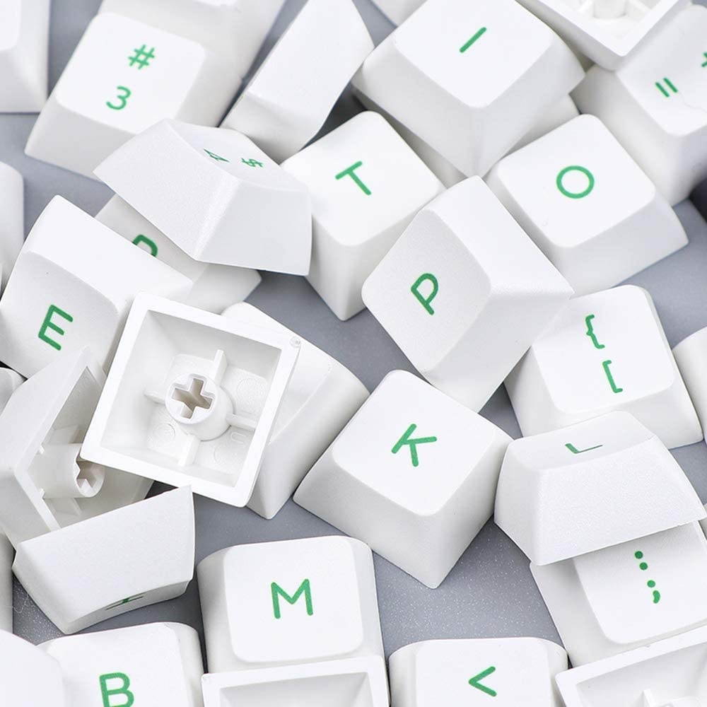 EPOMAKER SK61 61 Keys PBT Thermal Sublimation GSA Keycaps Set for 60% Keyboard (Panda)