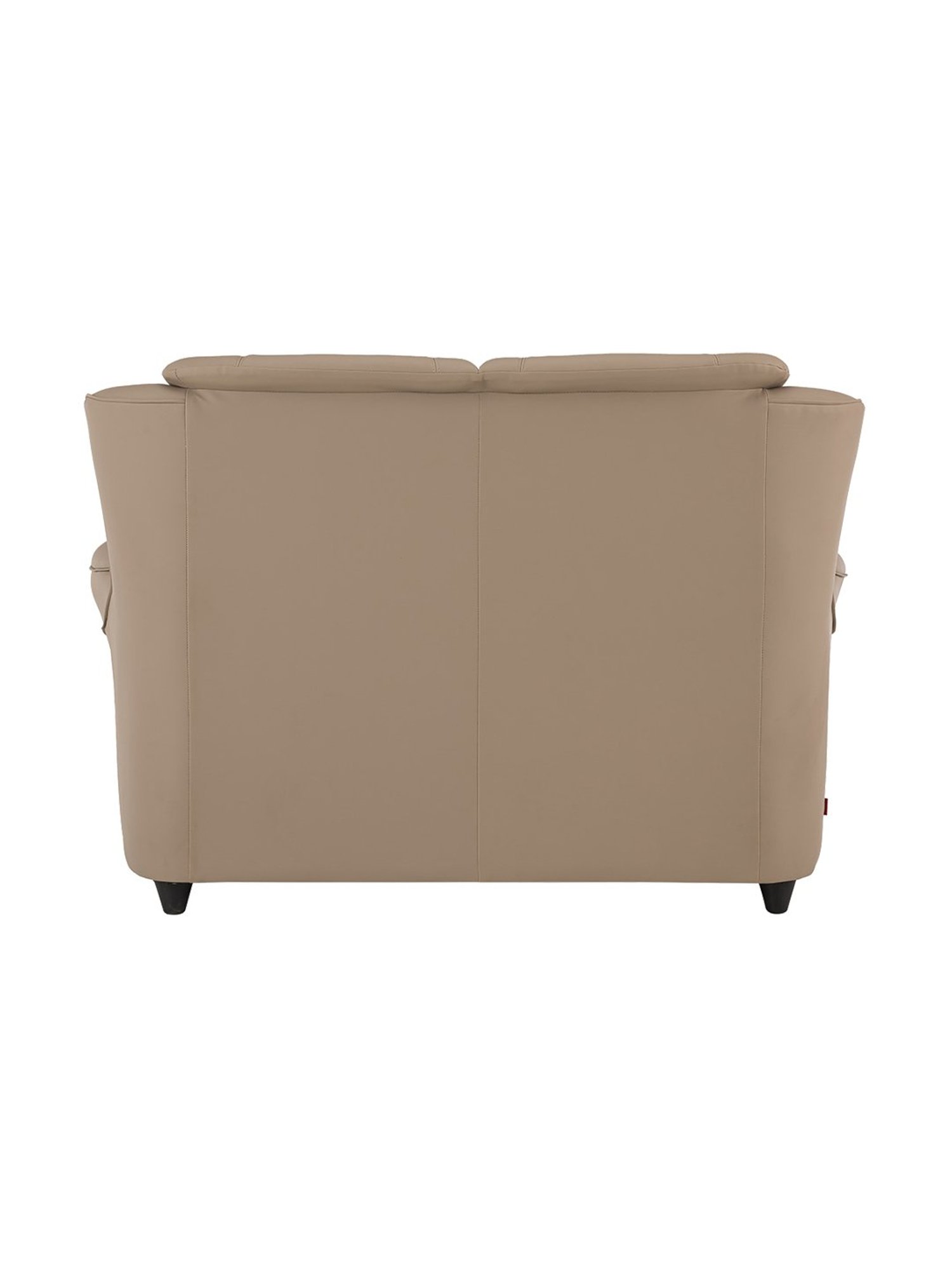 Durian Blos Brown Premium Leatherette 2 Seater Sofa