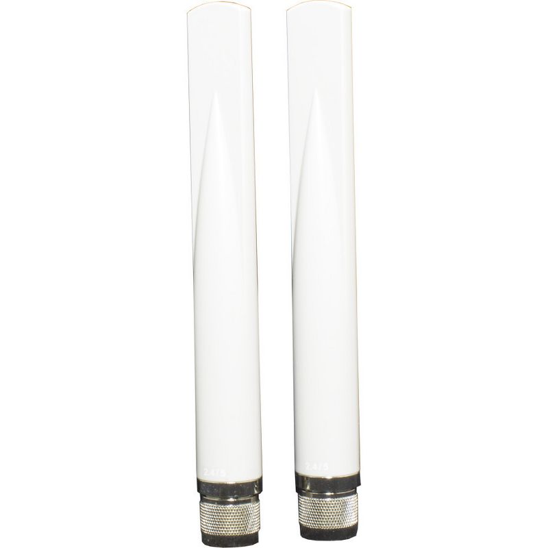 outdoor wrls 5dbi dual band ant rp-n-male 2pk bndl