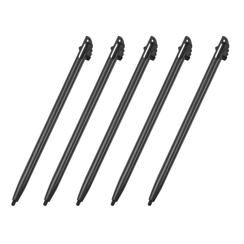 KMD 4 Stylus Pens Pack Black Red Blue (Pen Styluses Set) Compatible with Nintendo New 3DS-XL