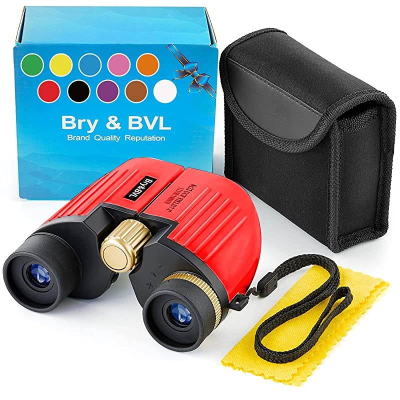 for Kids - High Resolution, Shockproof &ndash; 8X22 Kids for Bird Watching, Best Toys for Boys, Girls &ndash; Real Optics Set for Outdoor Toddler Games &ndash; Detective and Spy Kids Toys