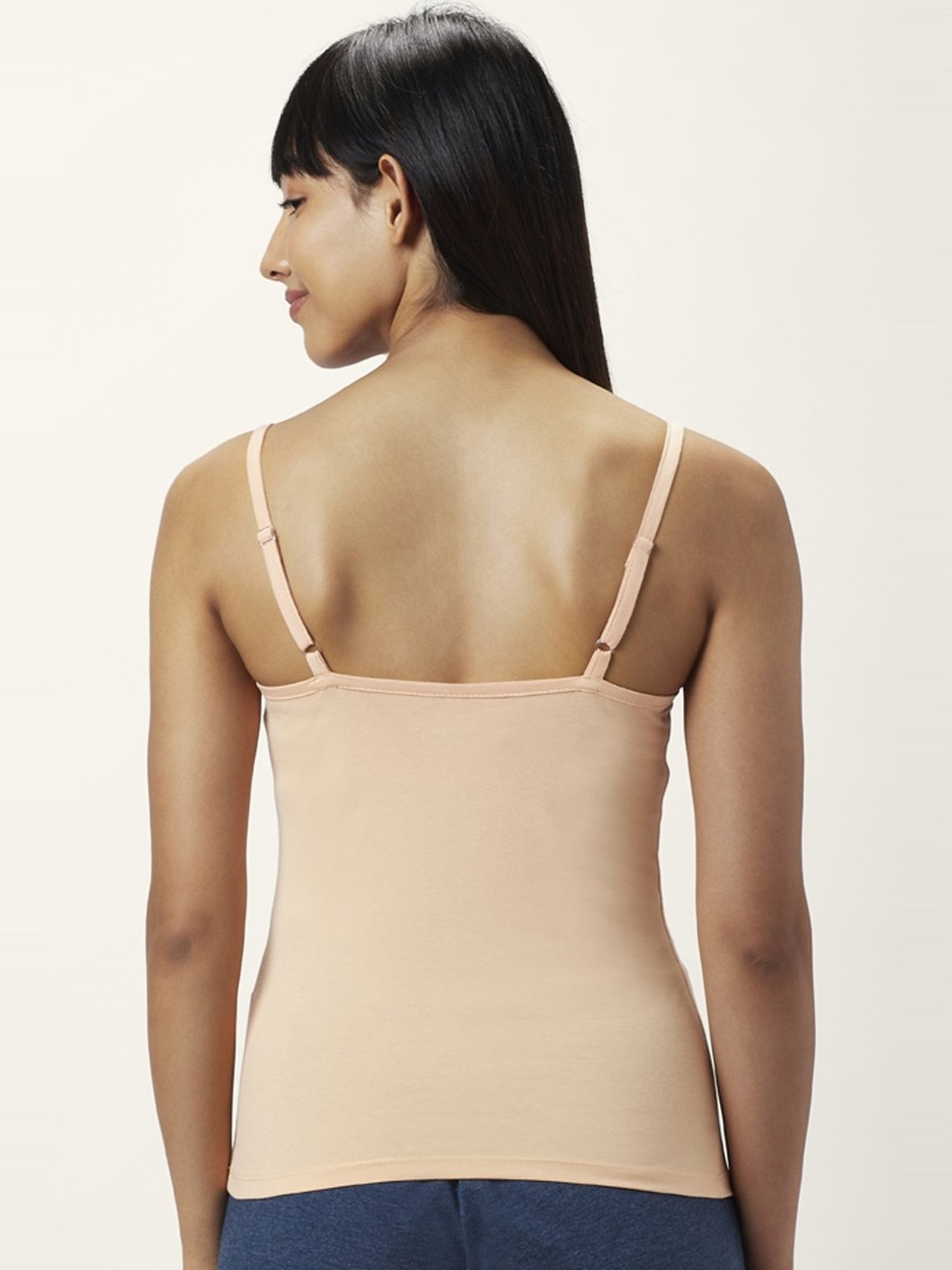 Enamor White Non-Padded Camisole