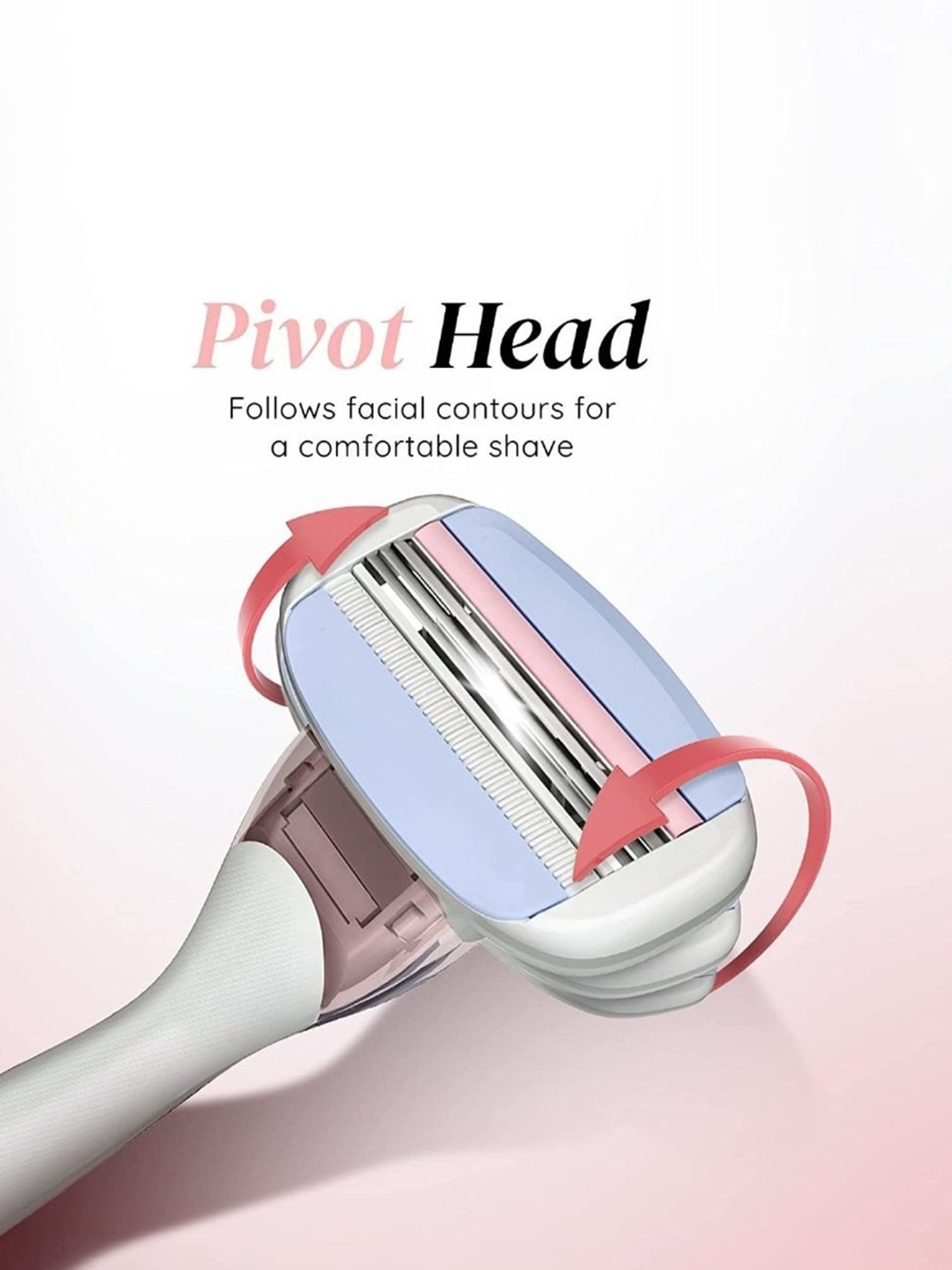 LetsShave Evior 3 Sensitive Value Kit for Women (Multicolor)