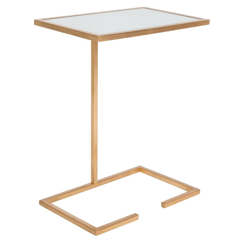 Neil Accent Table Gold/White - Safavieh