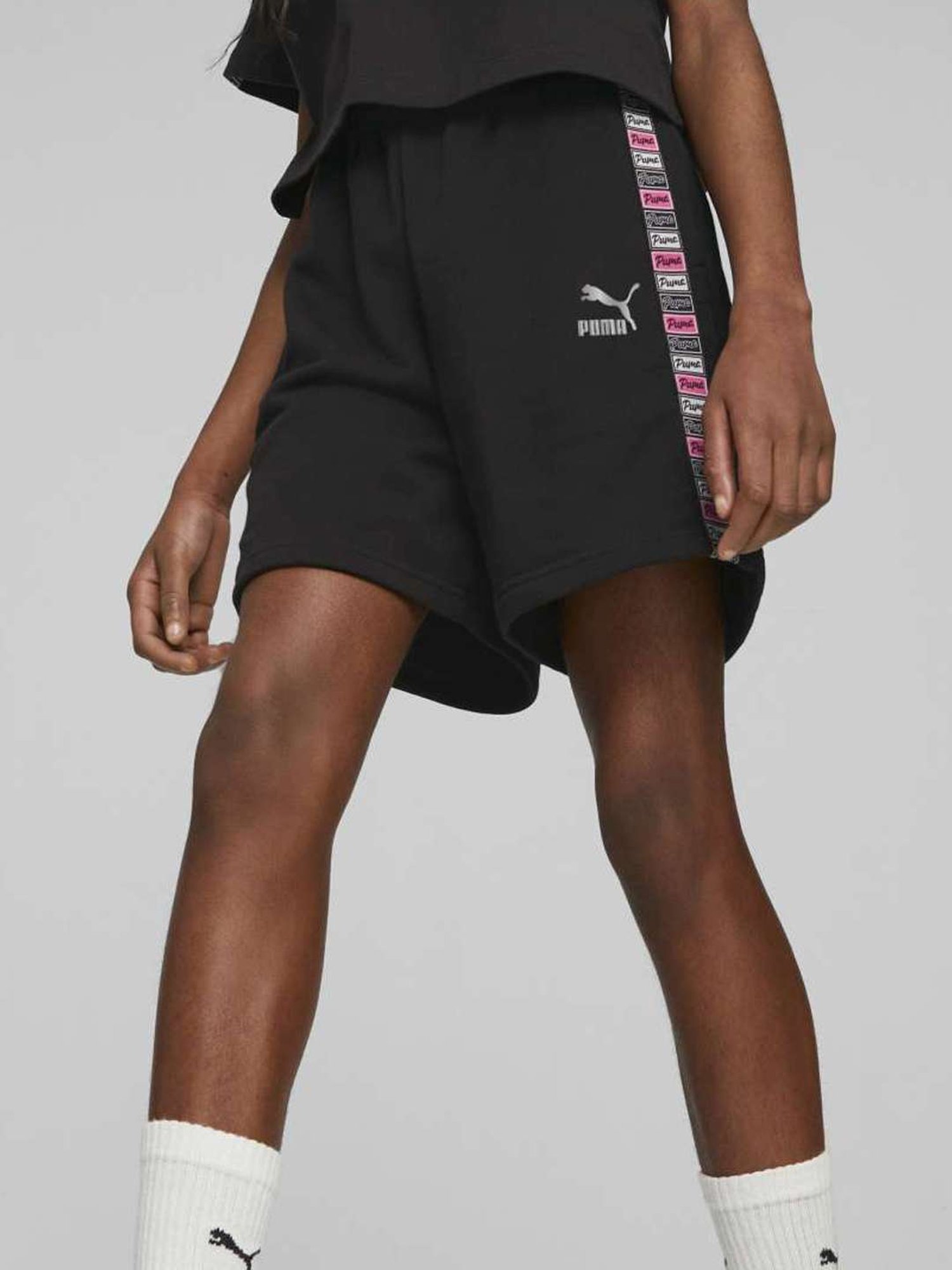 Ruleb High Waisted Girls Shorts Regular fit