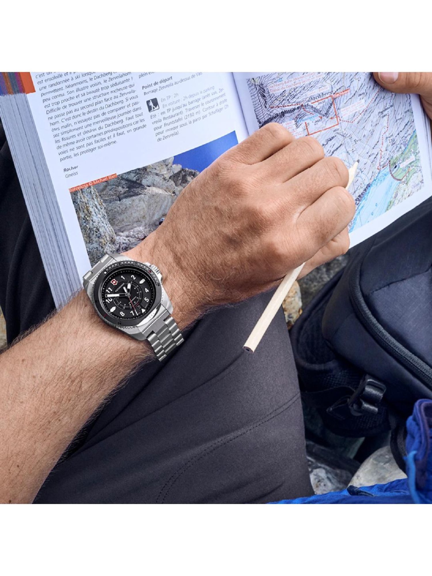 VICTORINOX V242009 Journey 1884 Analog Watch for Men