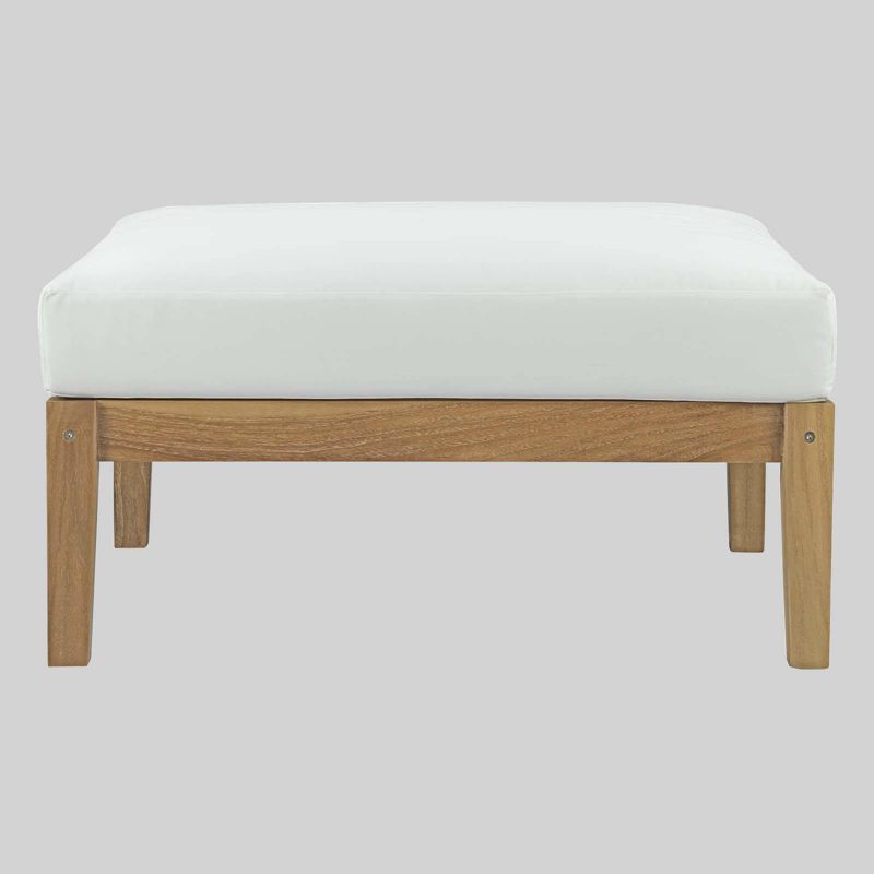 Mirabelle Outdoor Ottoman - Gold - Adore Decor