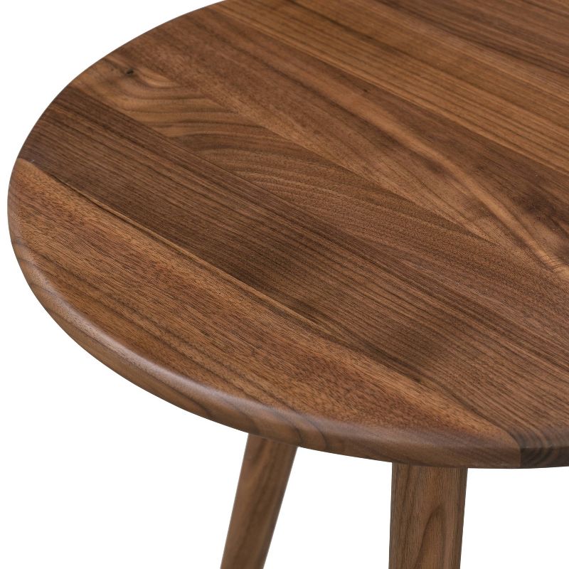 Vane Side Table Walnut - Poly & Bark