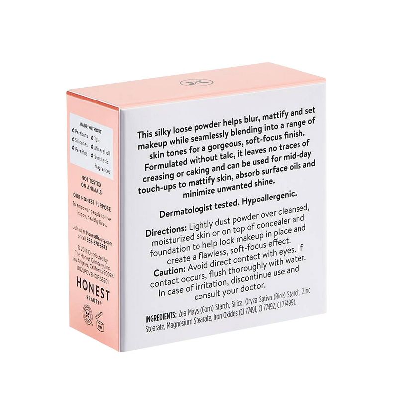 Honest Beauty Invisible Blurring Loose Powder - 0.56oz