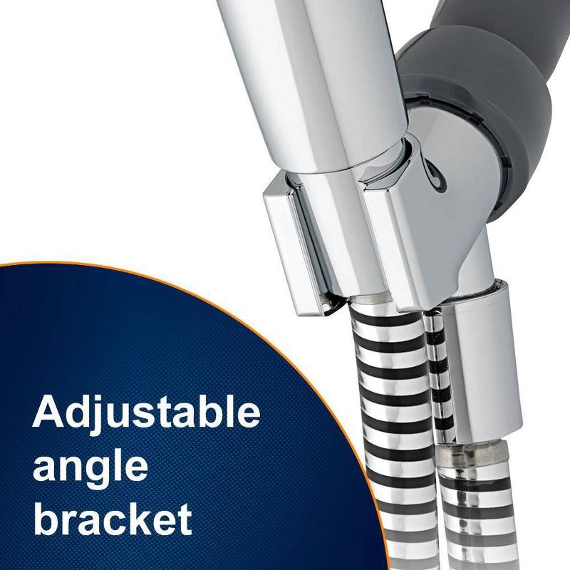 PowerSpray Hand Held Shower Head 6-mode Chrome- Waterpik