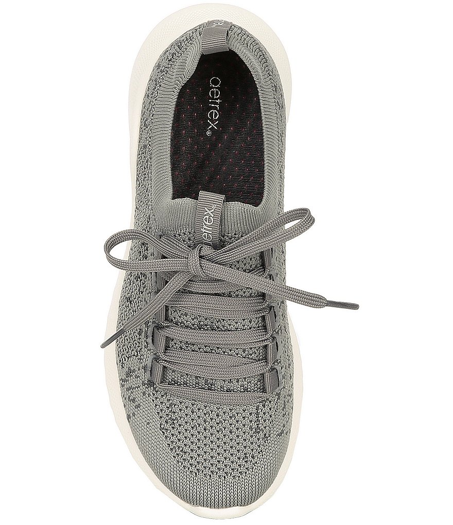 Aetrex Carly Knit Lace-Up Sneakers