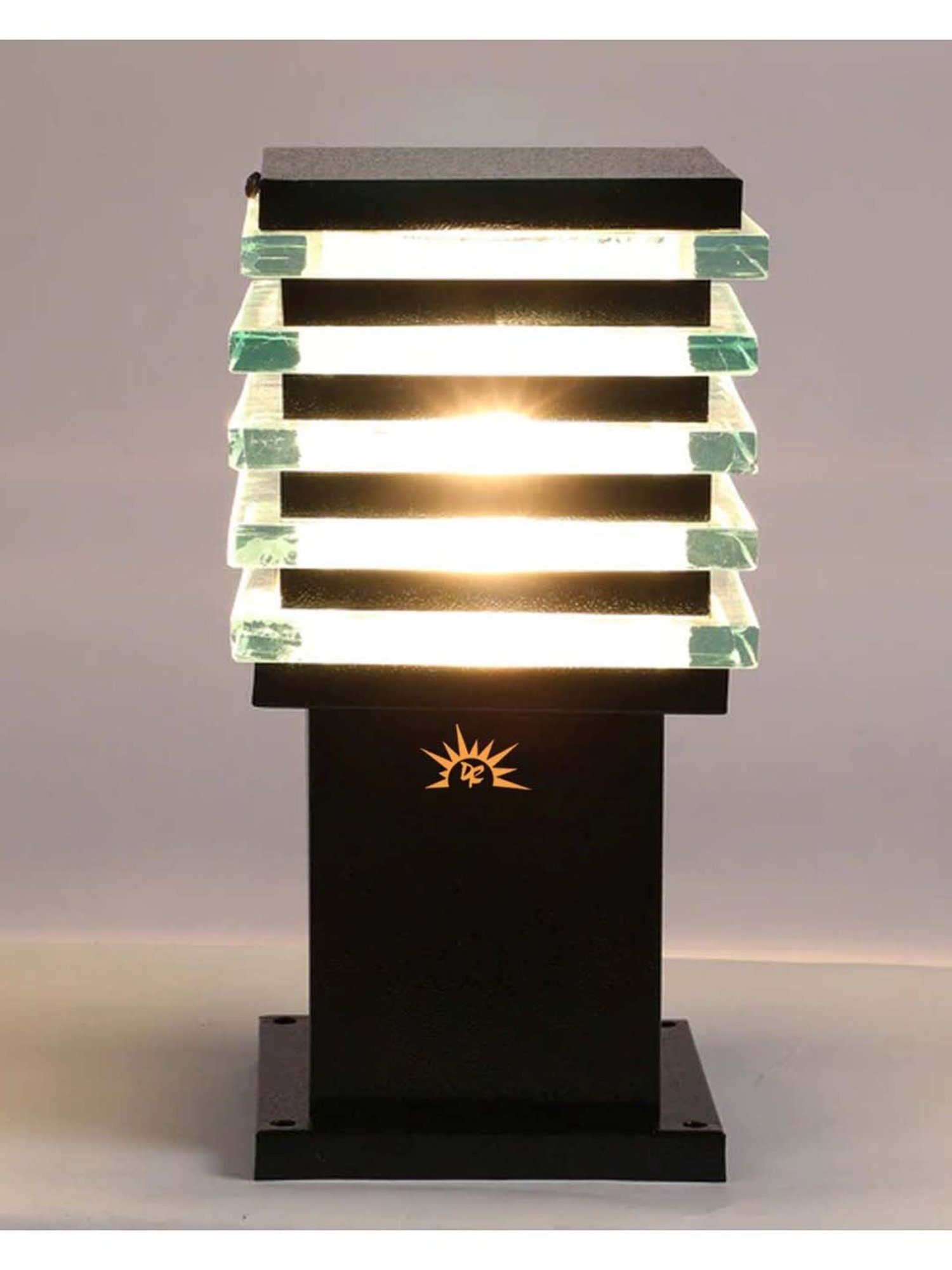 DecorativeRay Black Iron Gate Light - Set of 1