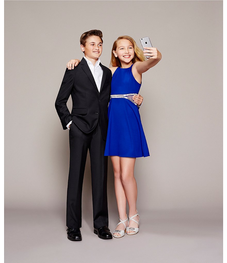 Class Club Big Boys 8-20 Husky Fit Twill Pants