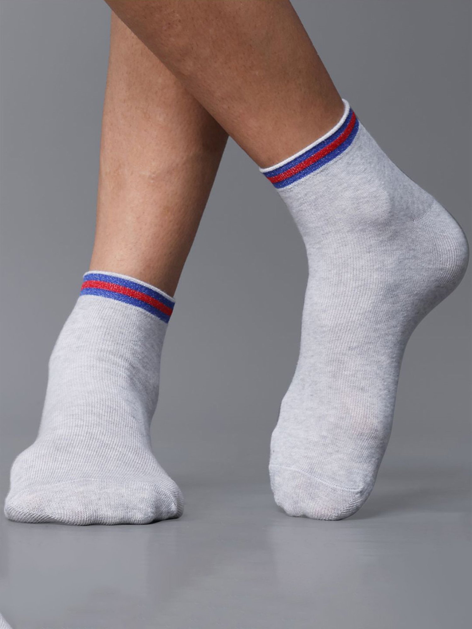 Dollar Socks For Men's Casual Ankle Length In (Pack of 3)