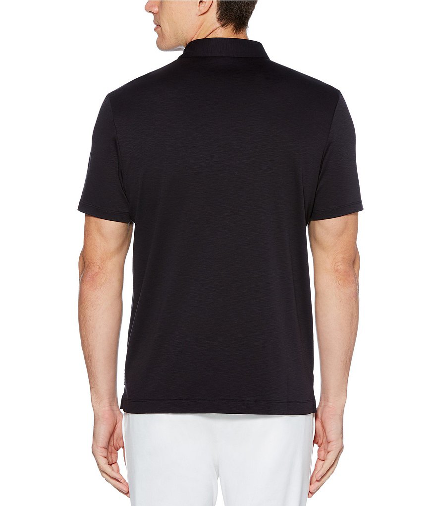 Perry Ellis Solid Soft-Touch Short-Sleeve Polo Shirt