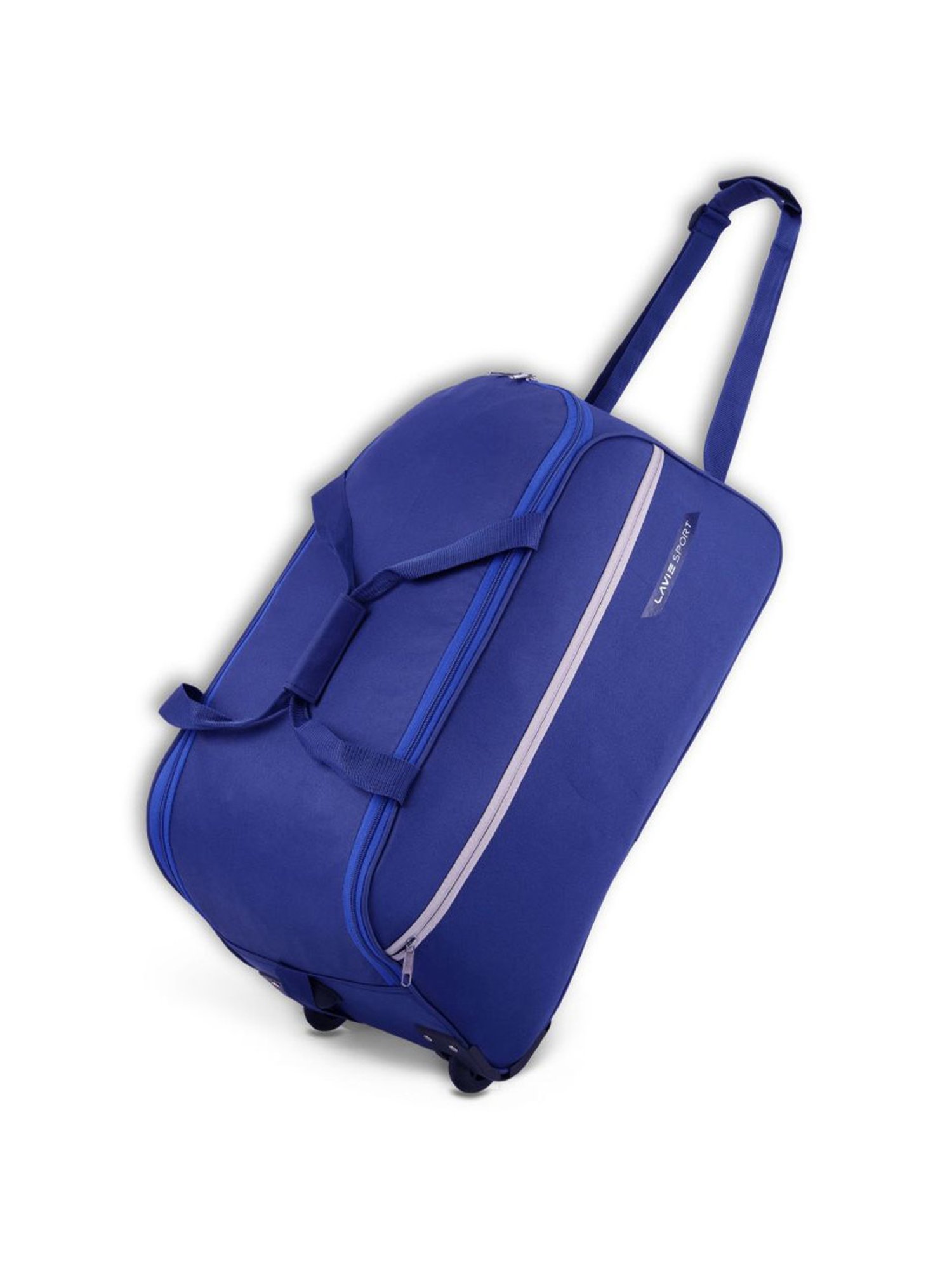 LAVIE SPORT Lino Navy 2 Wheels Medium Duffle Trolley Bag - 57 cm