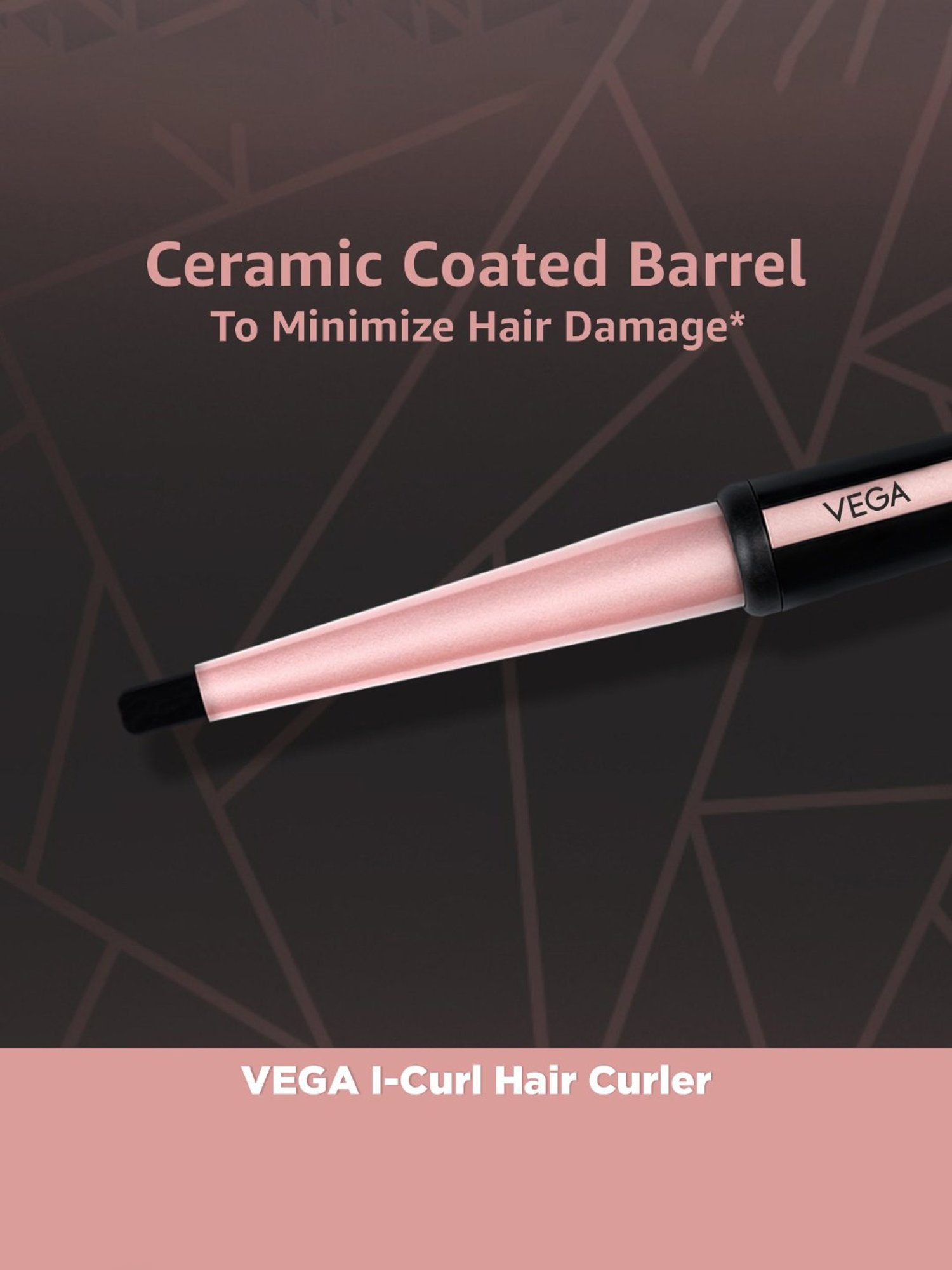 Gorgio Professional GCT9 19mm Hair Curling Tong (Silver)