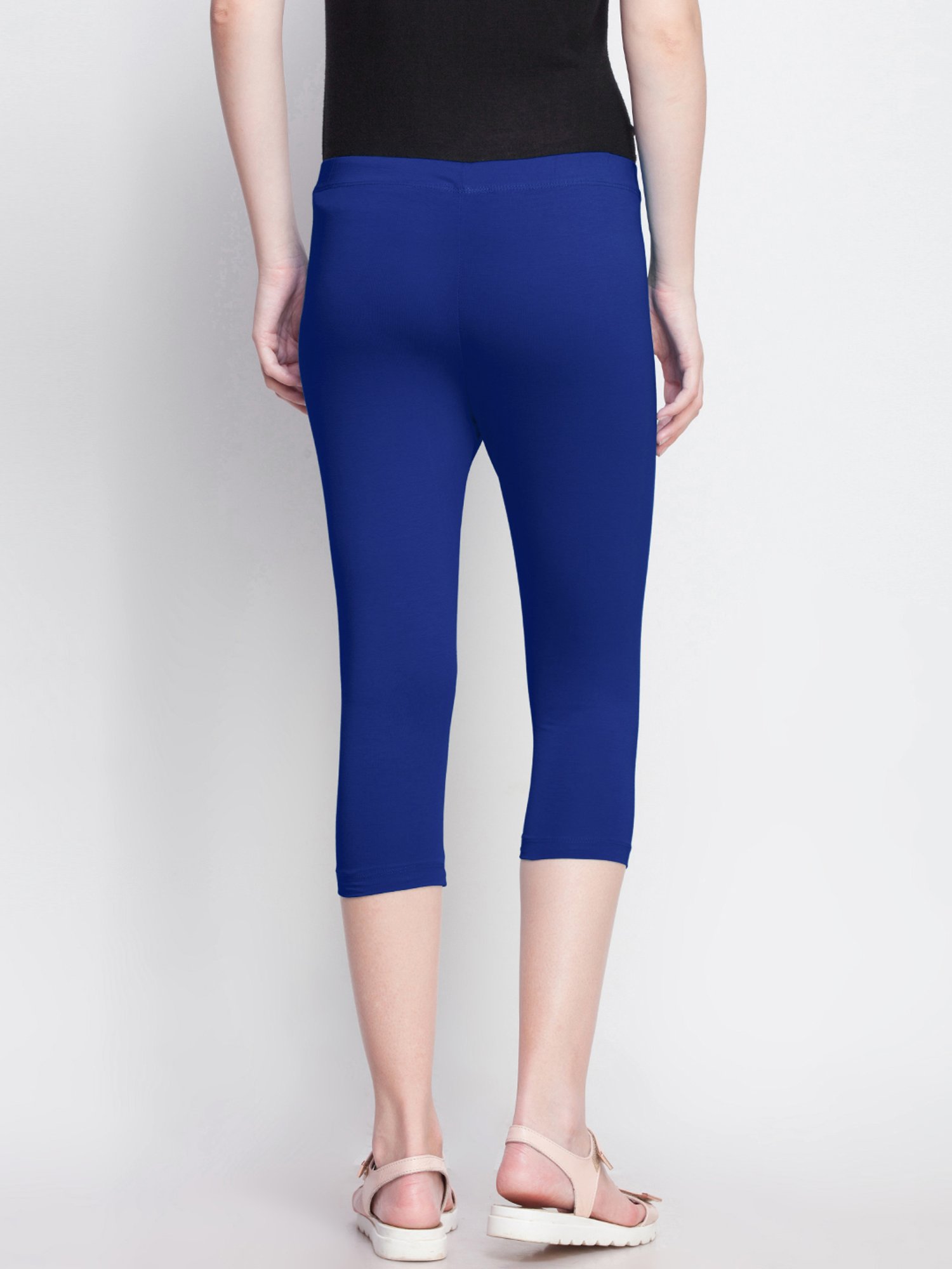 Dollar Missy Multicolor Slim Fit Capris Pack of - 3