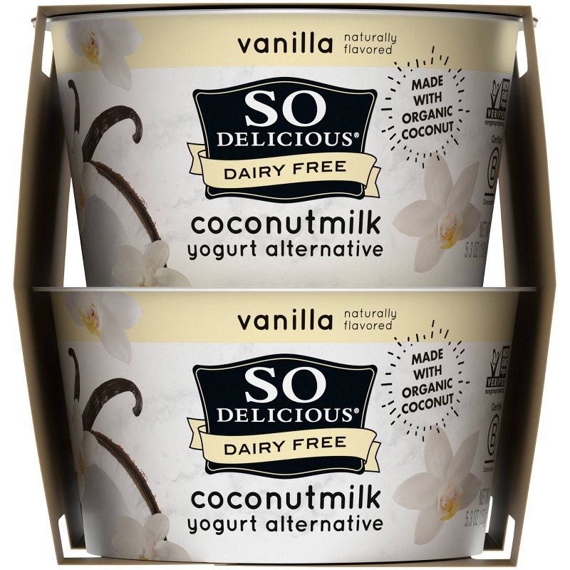 So Delicious Dairy Free Vanilla Coconut Milk Yogurt Alternative - 4pk/5.3oz cups
