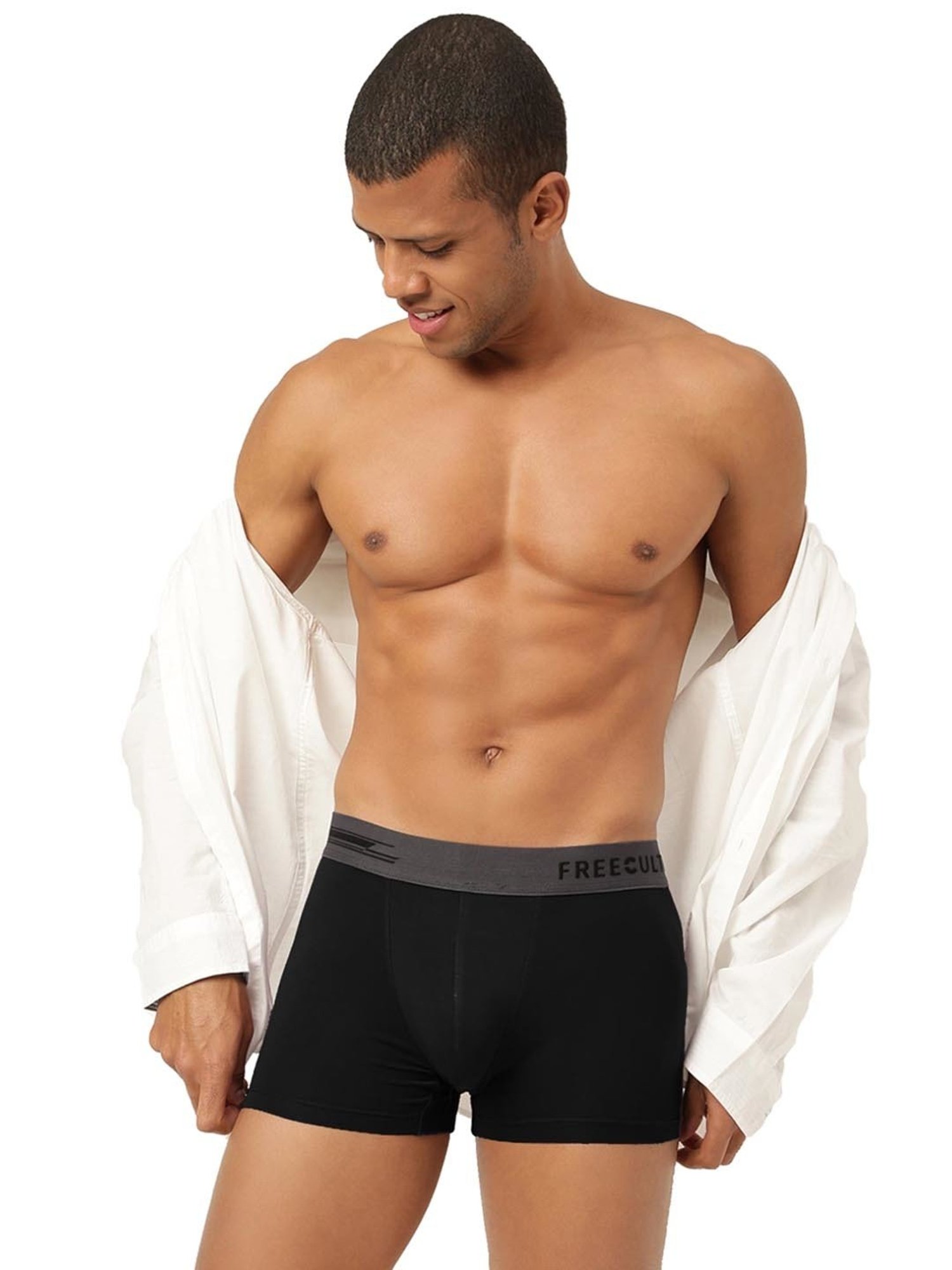 Freecultr Pot Black Comfort Fit Trunks