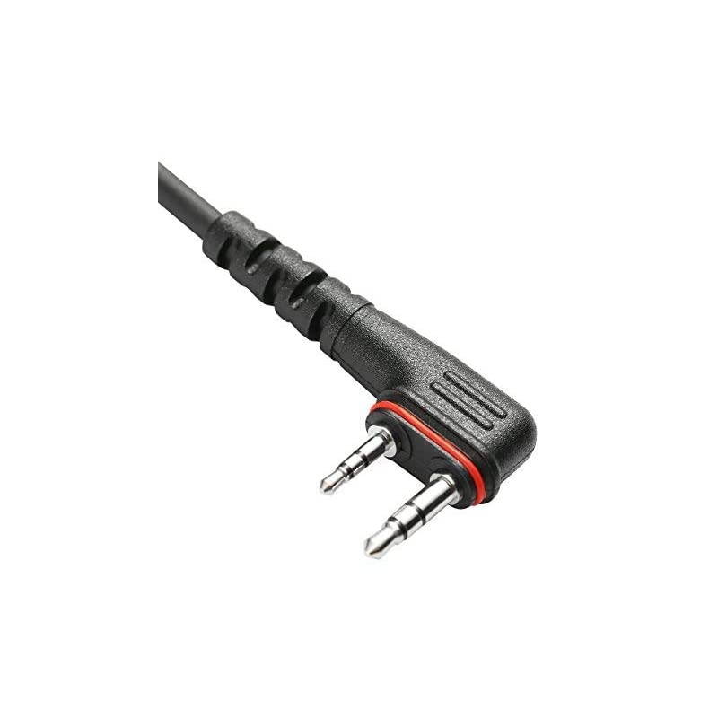 Speaker Mic for Icom Radios IC-DPR3 ID-31A ID-31E ID-51A ID-51E, Replacement for HM-186LS, Reinforced Cable, Shoulder Microphone