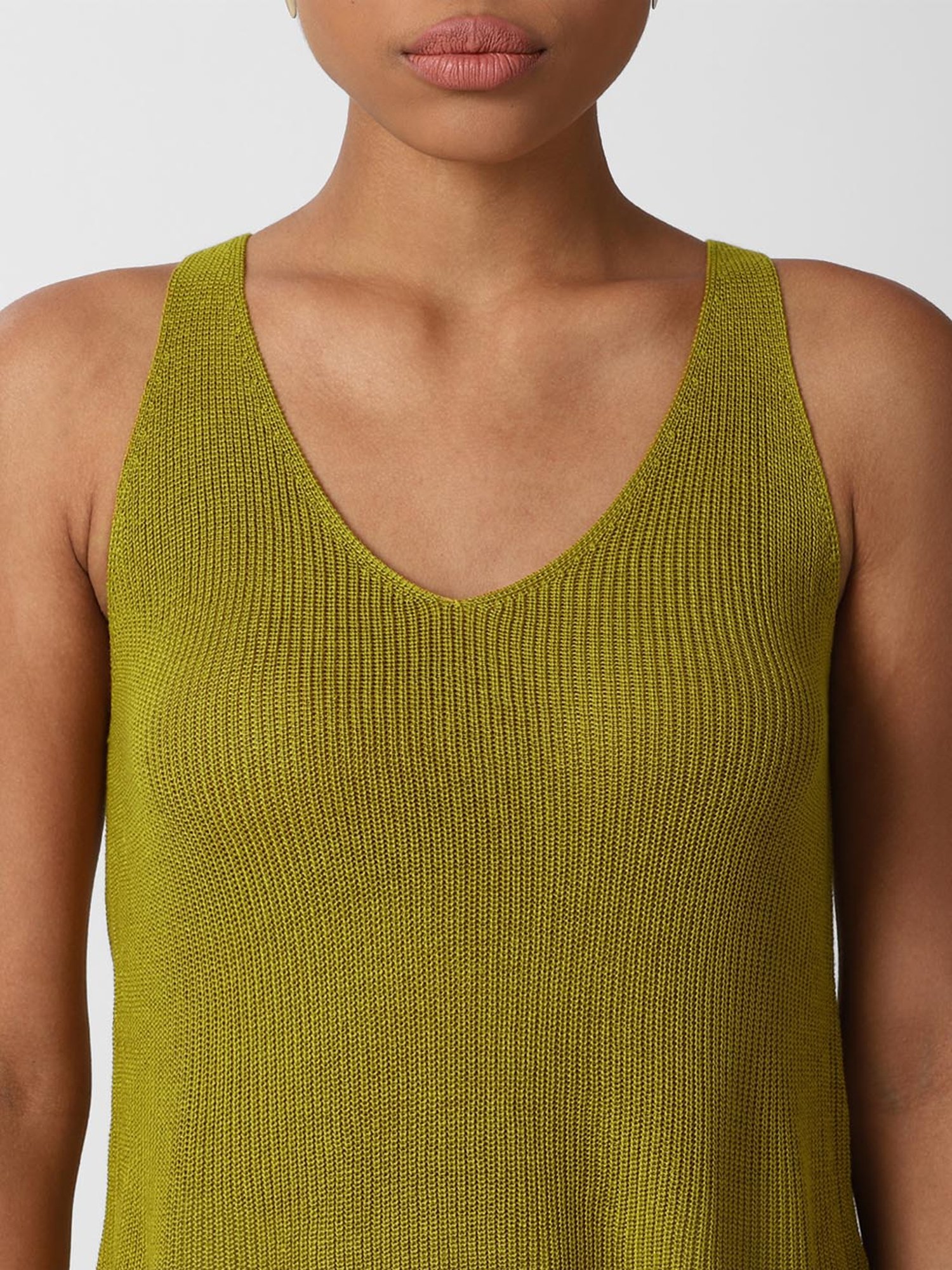 Forever 21 Green Self Design Sweater