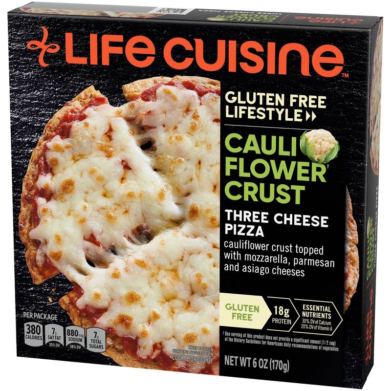 Life Cuisine Cauliflower Crust Cheese Frozen Pizza - 6oz