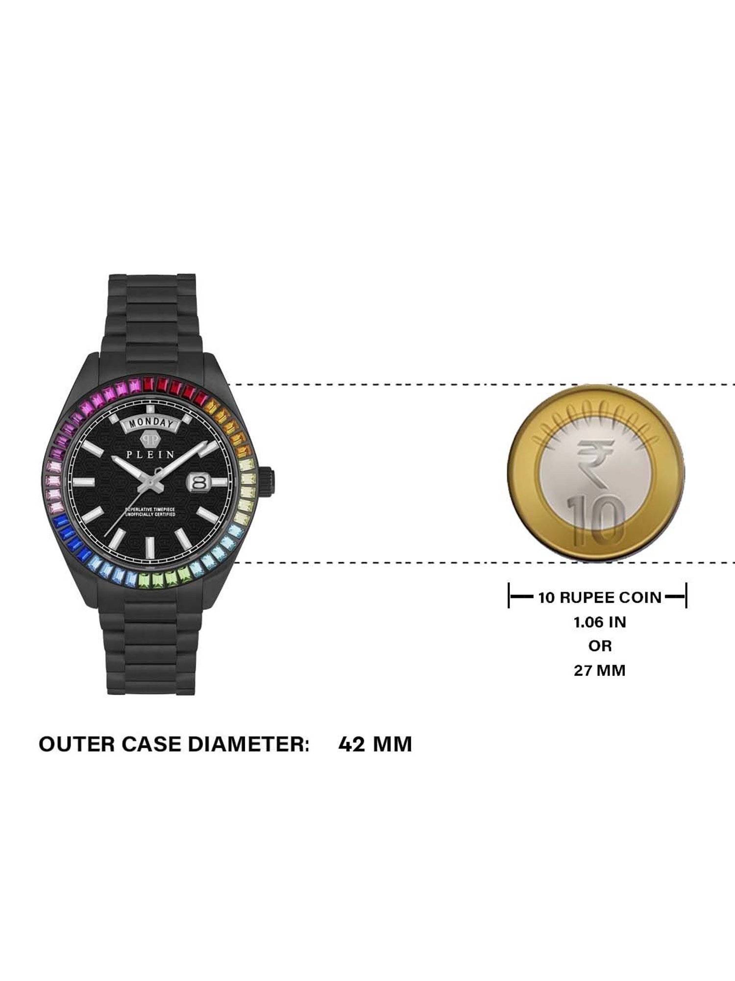 PHILIPP PLEIN PWPNA0624 Analog Watch for Men