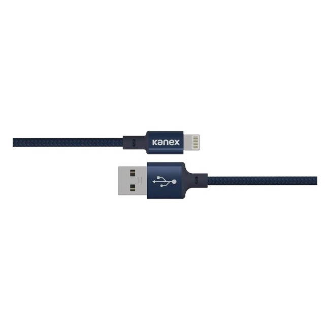 Kanex K157-1213-NB4F 4ft. Premium Durabraid Lightning Cable - Navy Blue