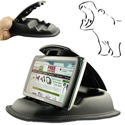 ChargerCity Hippo Series Nonslip Dashboard Beanbag Friction Mount w/Universal Smartphone Denture for Apple iPhone XR XS MAX X 8 7 Plus Samsung Galaxy S8 S9 Note Google Pixel XL LG V30 ONEPLUS Phone